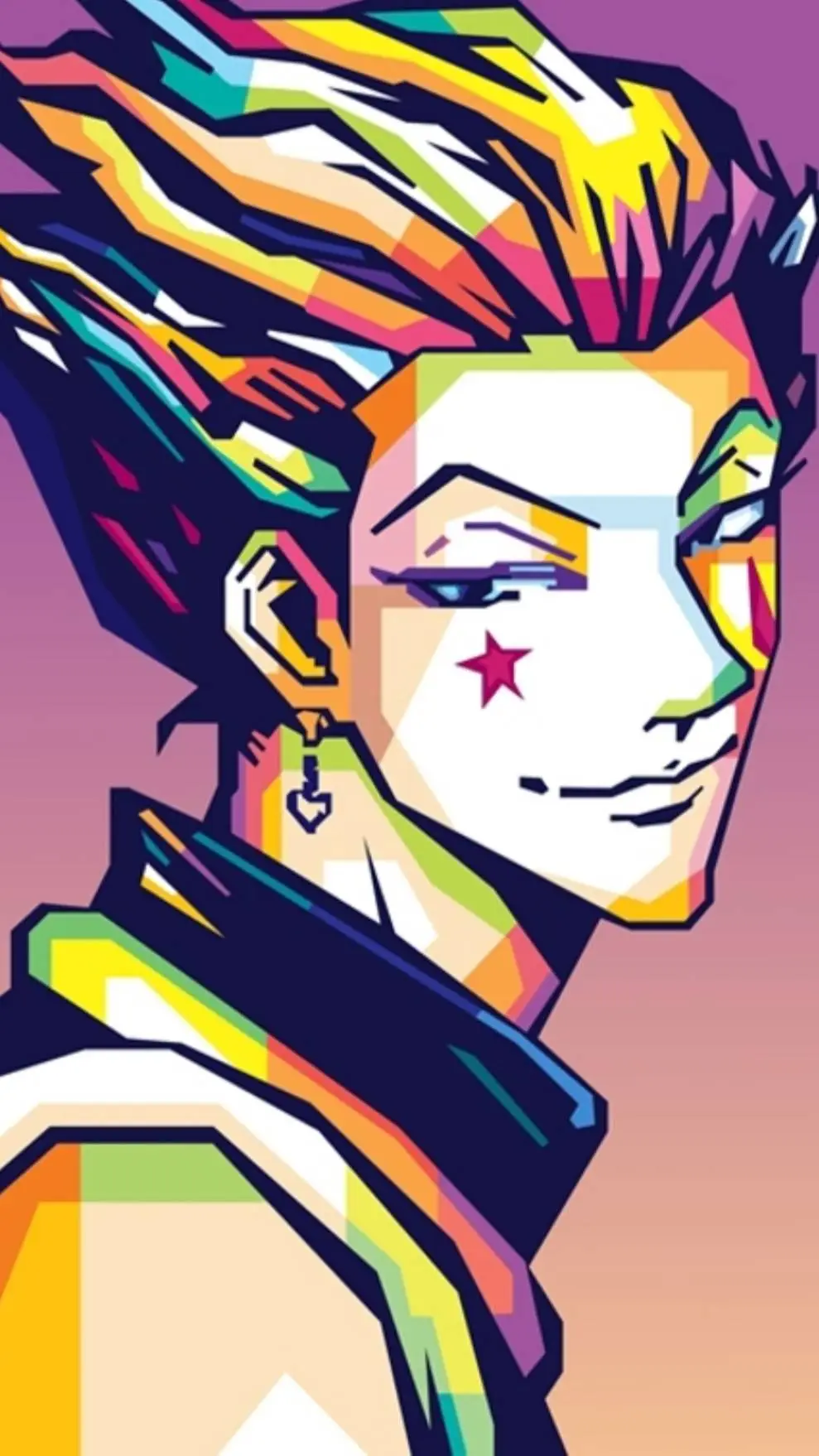 ai character: hisoka  background