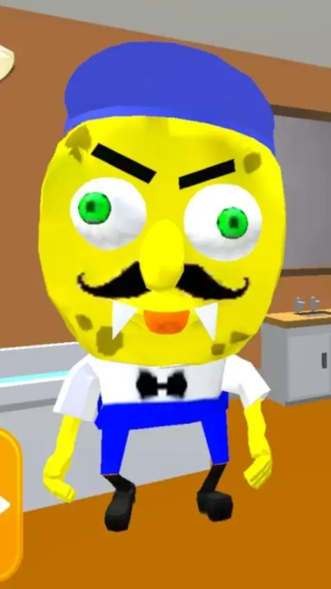 ai character: sponge neighbor  background