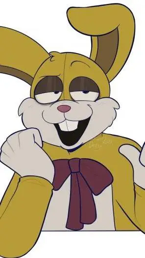 ai character: lucky el conejo background