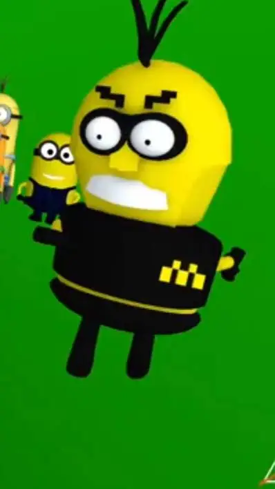ai character: Minion traumado  background