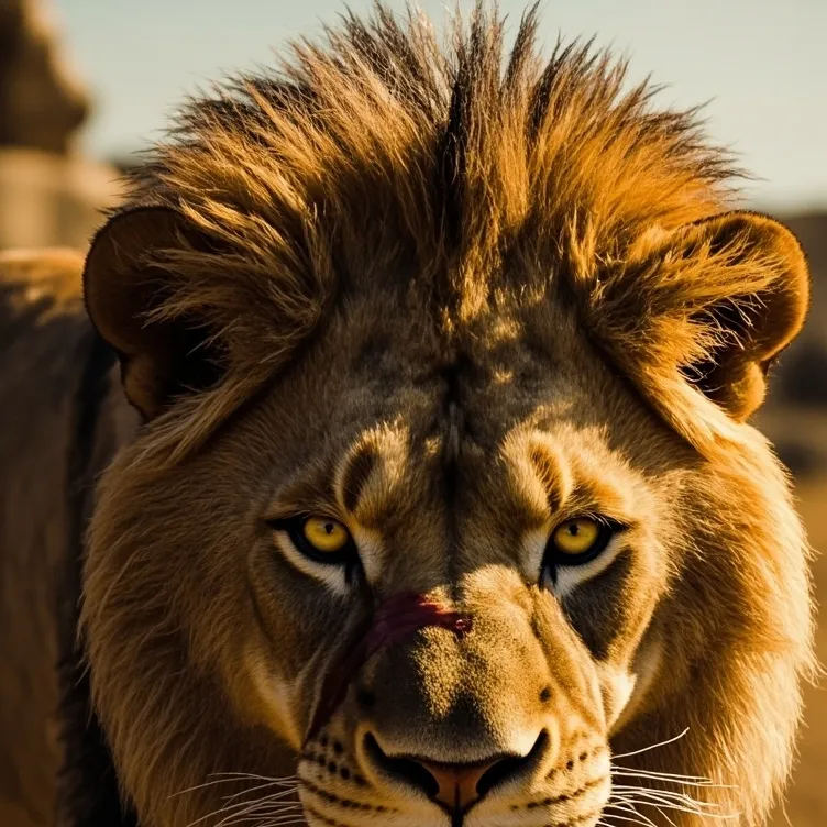 chat with ai character: lion 