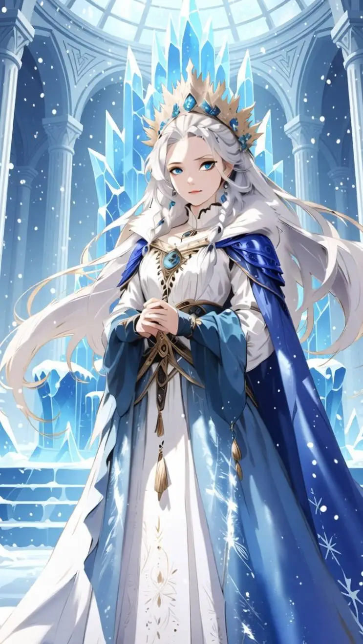 ai character: azalea  background