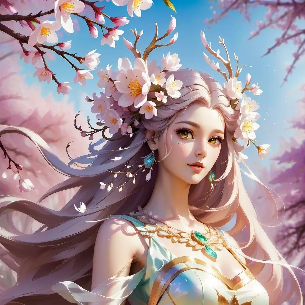 chat with ai character: spring goddess 
