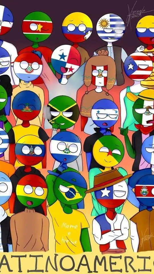 ai character: latinoamerica🤑 background