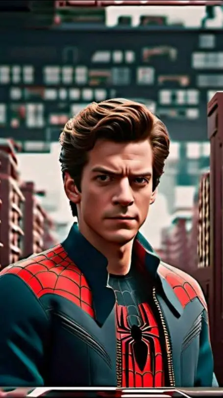 ai character: spiderman background