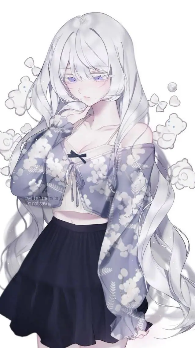ai character: 🌊🤍🩵Pearl🩵🤍🌊 background