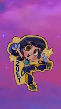 ai character: zoey demon hunters background