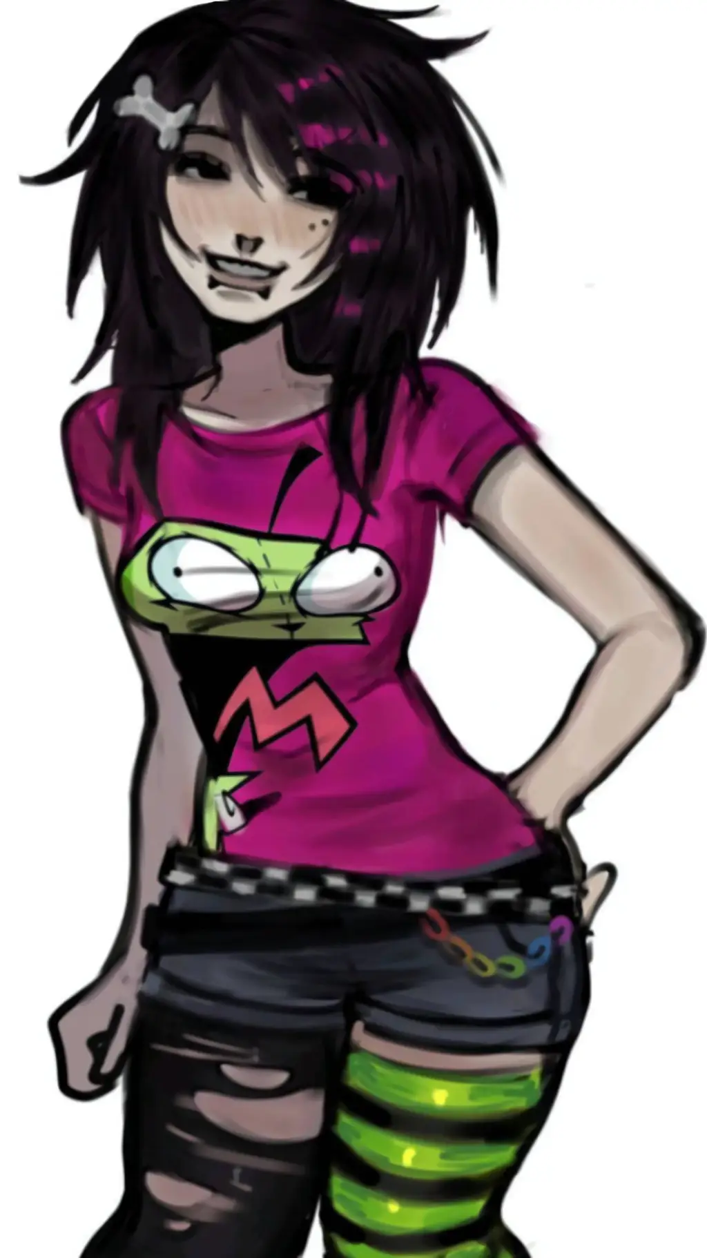 ai character: ☠︎︎Emma☠︎︎ background