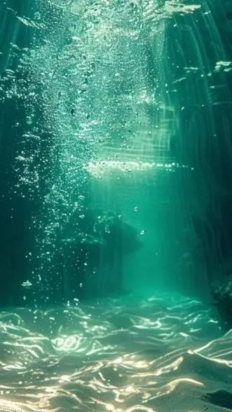 ai character: oceans background