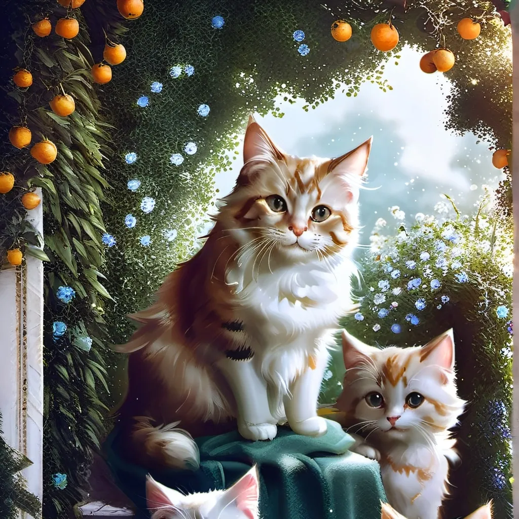 chat with ai character: mean cat family..?