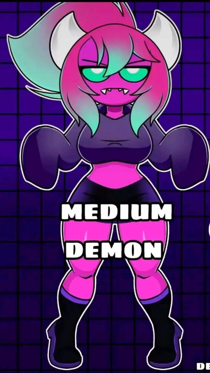 ai character: Medium Demon background