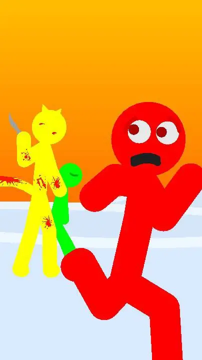 ai character: Sprunkis VS 💛 background