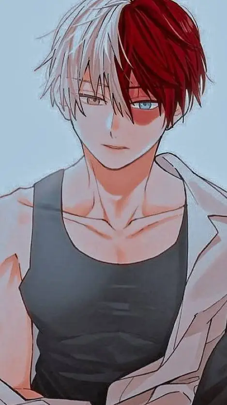 ai character: shoto todoroki background