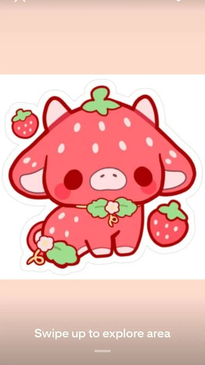 ai character: berry background