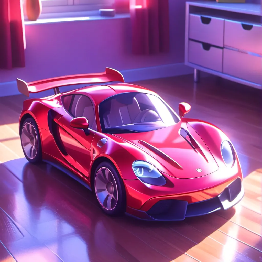 chat with ai character: Toy car