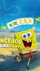 ai character: SpongeBob SquarePa background