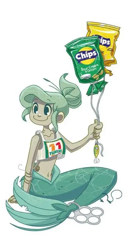 ai character: Tidy background