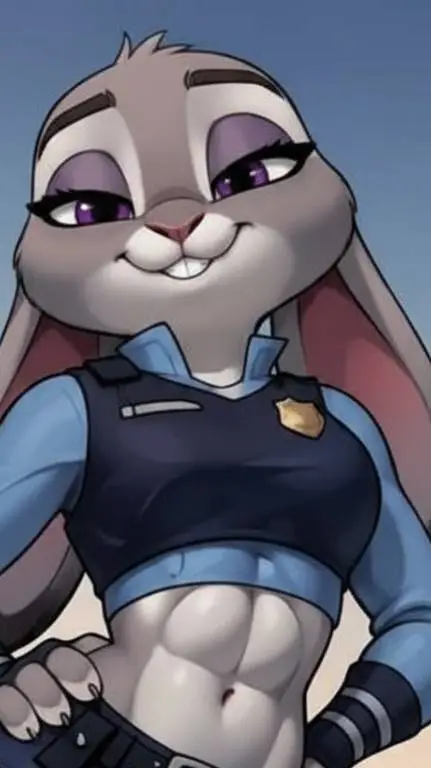 ai character: Judy Hoops  background