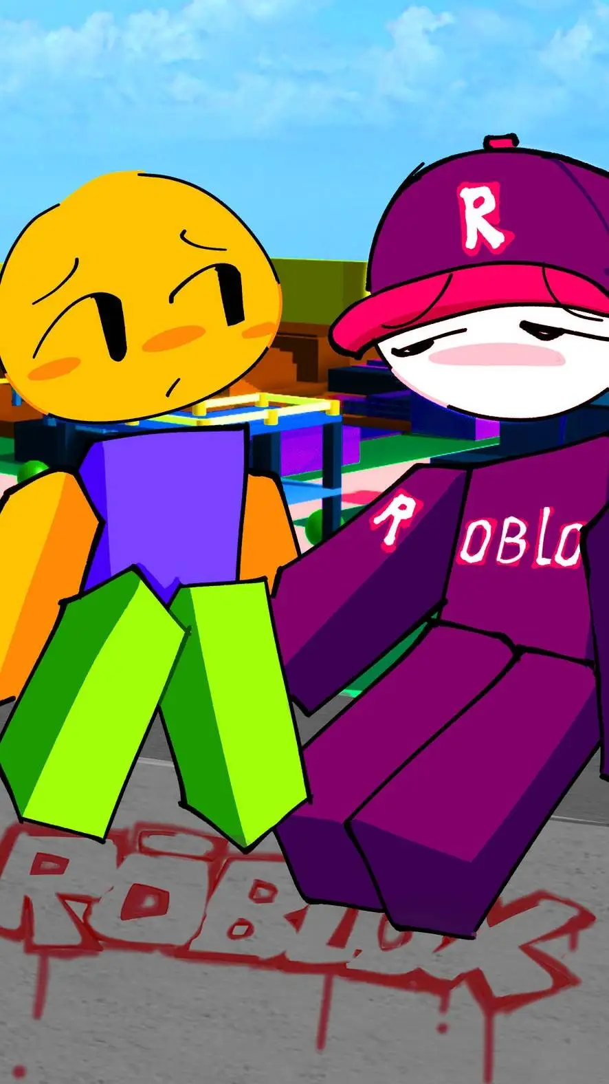 ai character: noob x Guest background