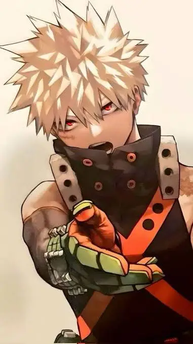 ai character: KATSUKI BAKUGO  background