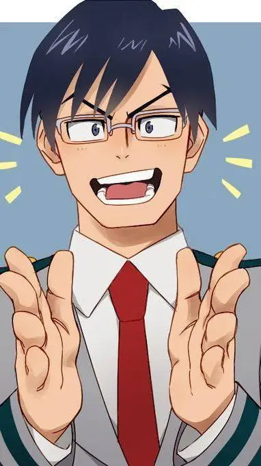 ai character: TENYA IIDA  background