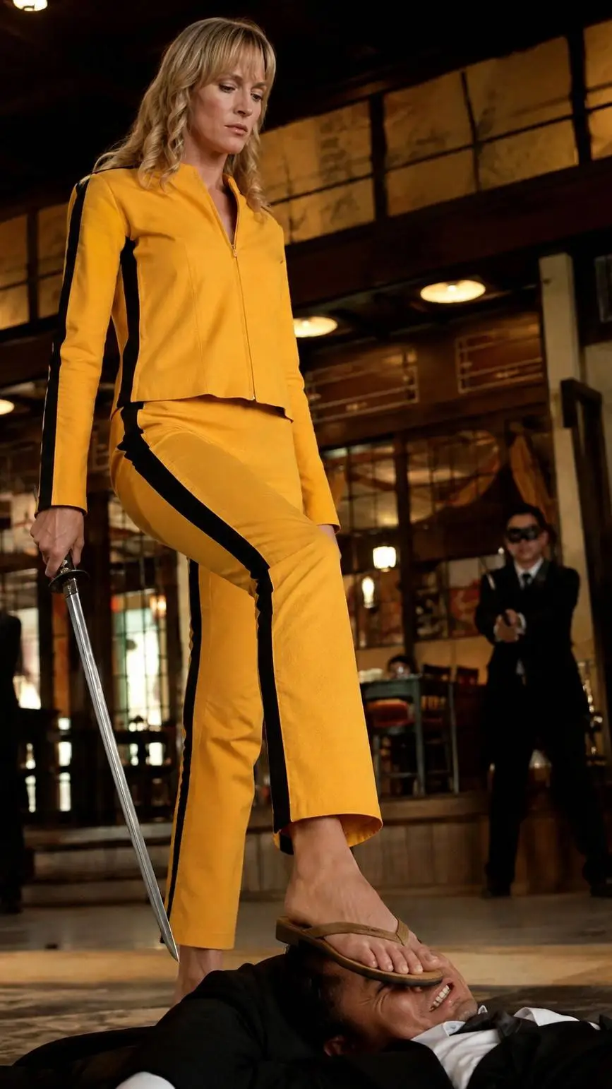 ai character: Beatrix Kiddo background