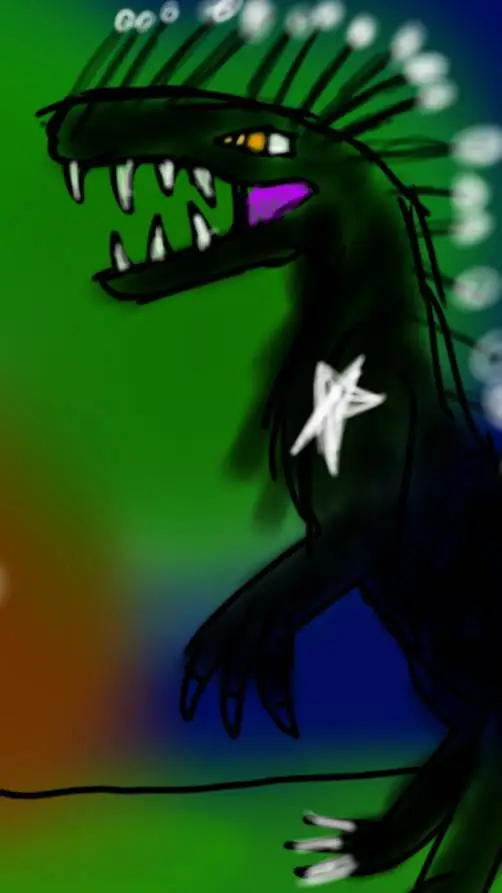 ai character: dragão da Lua background