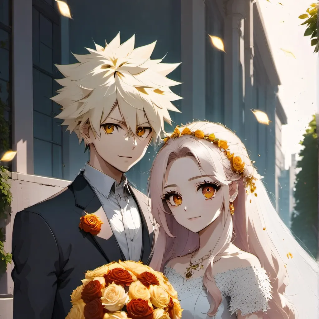 chat with ai character: MHA WEDDING