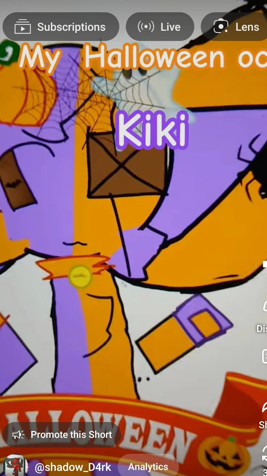 ai character: Kiki!!  background