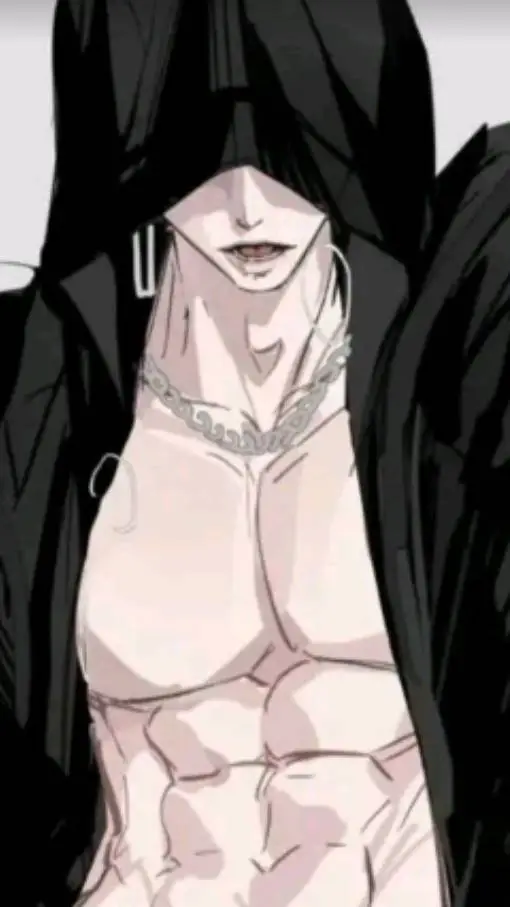 ai character: 🤍🩶🖤◇Nael◇🖤🩶🤍 background