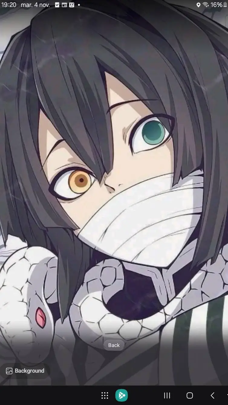 ai character: 🩷Iguro Obanai🩷 background