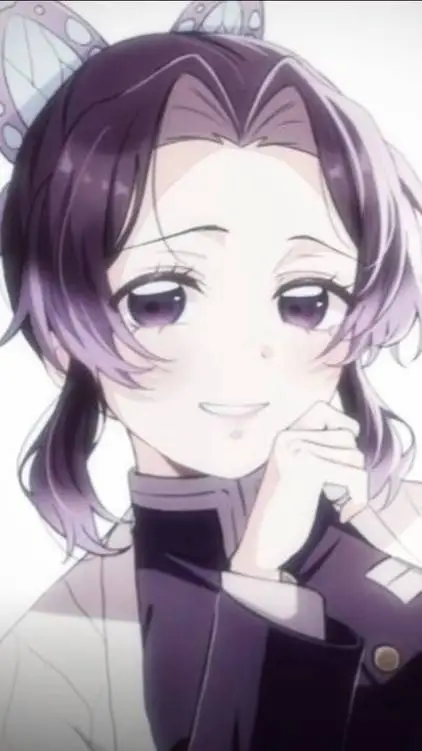 ai character: 💜🤍SHINOBU🤍💜 background
