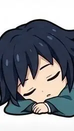 ai character: Sleepy Giyuu{AU} background