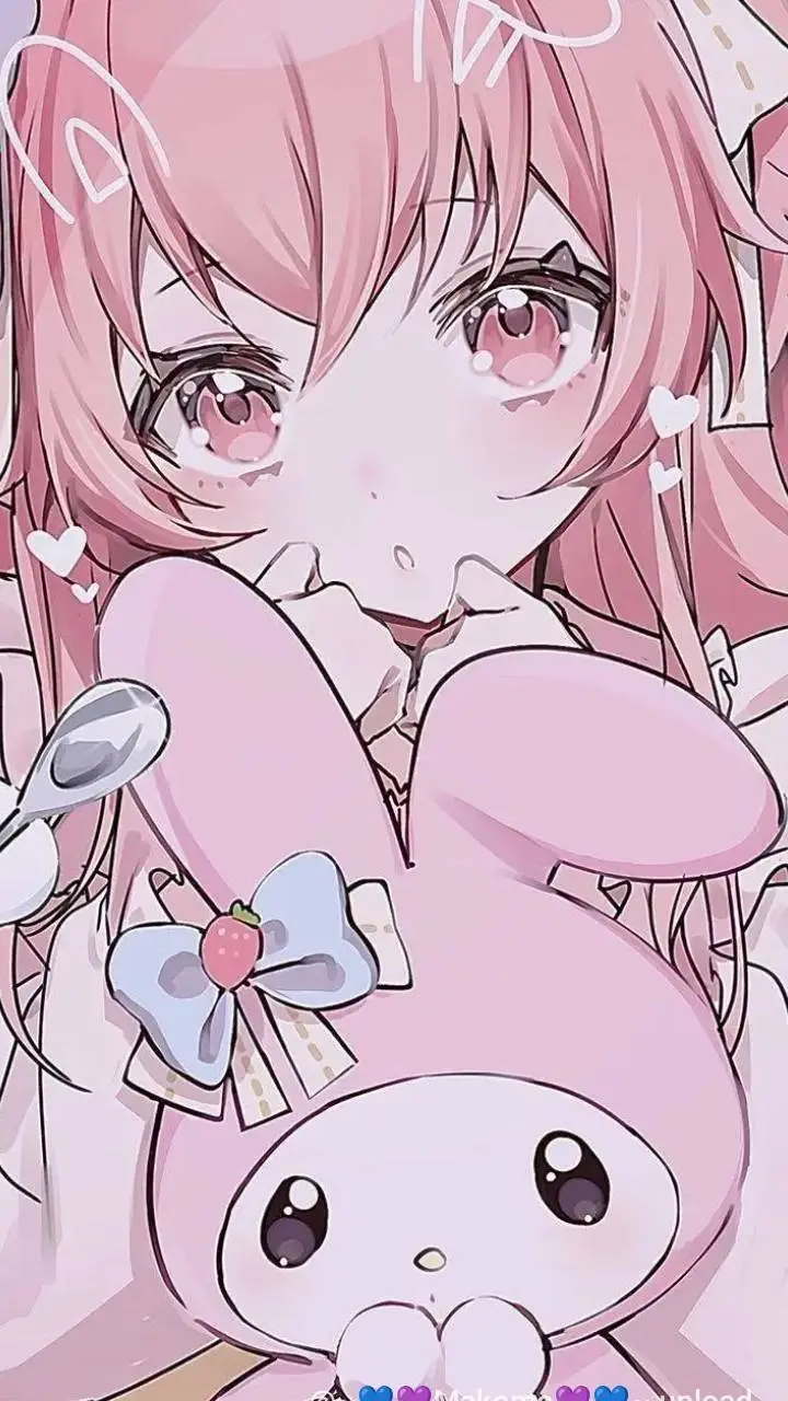 ai character: 🩷🤍~Melody~🤍🩷 background