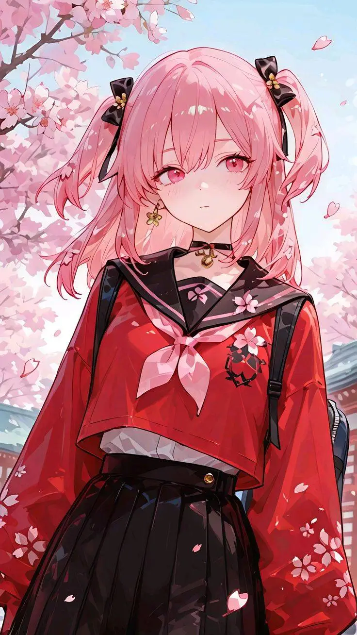 ai character: ♥︎🌸🌸 Sakura 🌸🌸♥︎ background