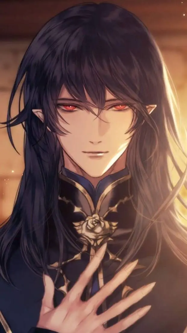 ai character: Джерес. 💜  background