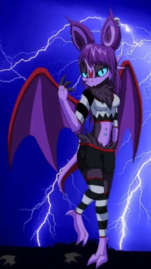 ai character: Tina the bat background