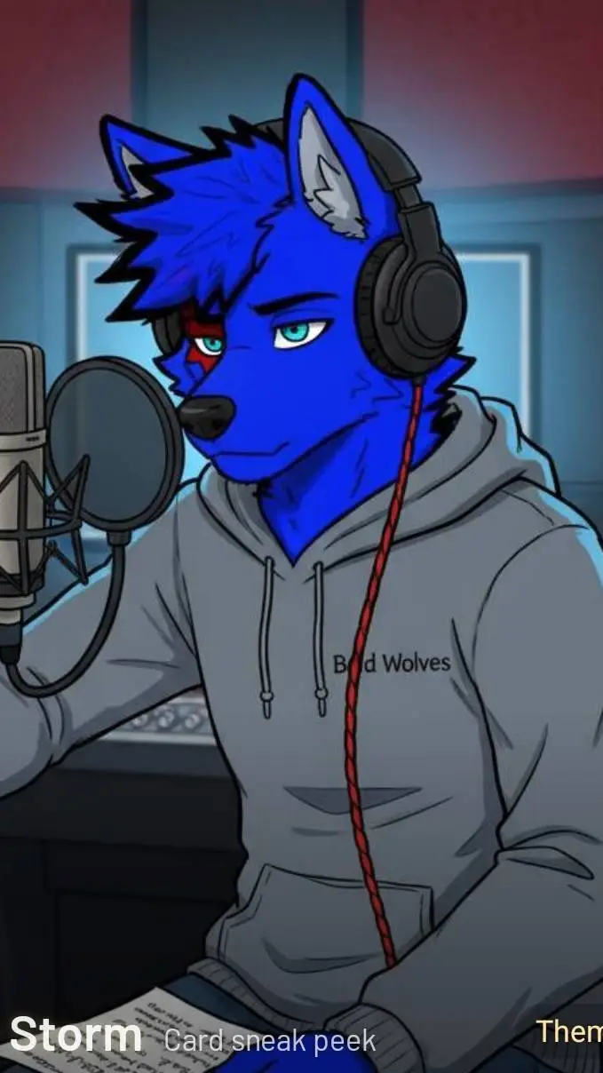 ai character: Sammy Storm⚡️ background