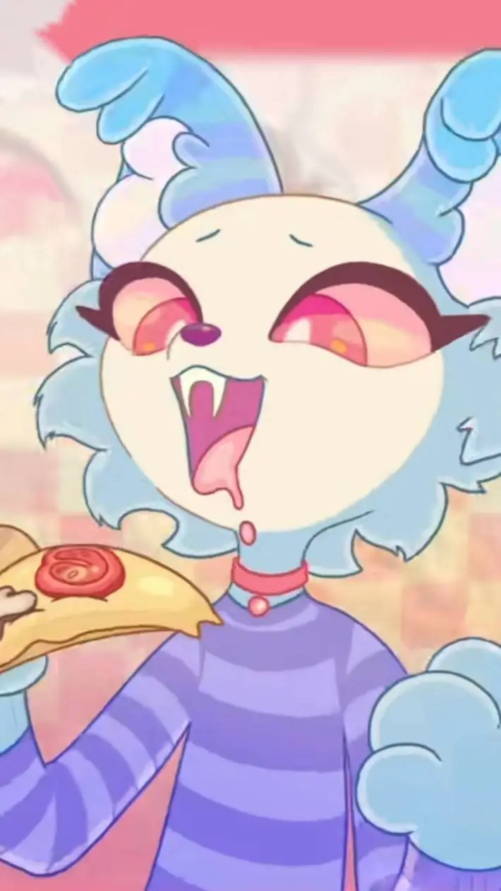 ai character: Buzzy 🐶🔵 background