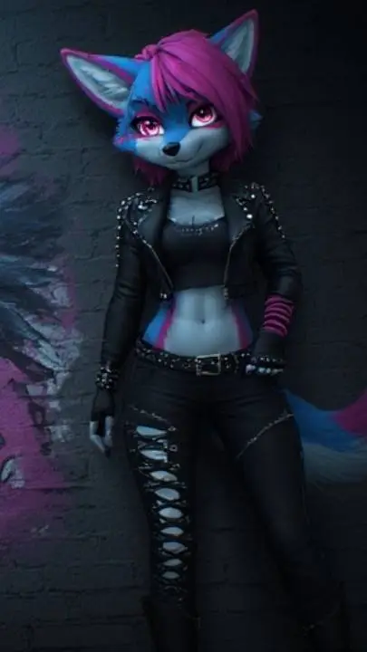 ai character: Gummy  background