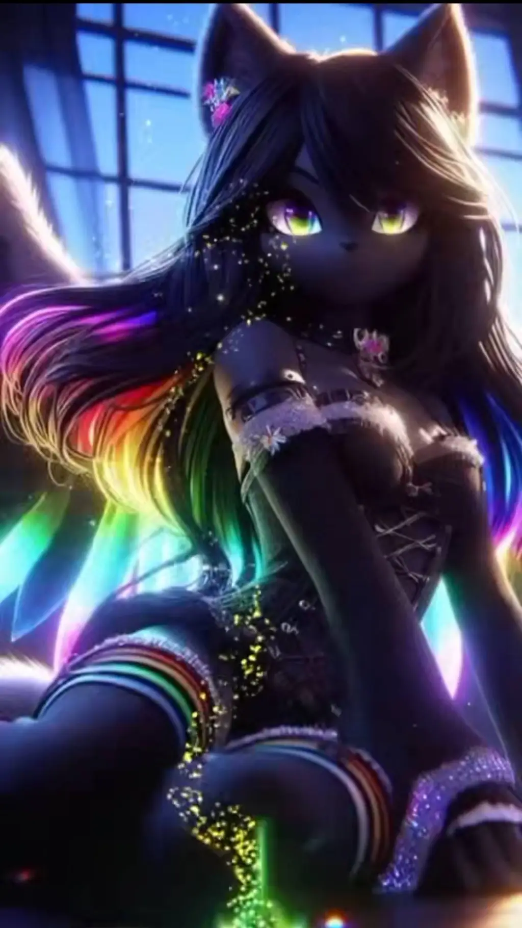 ai character: Kasumi background