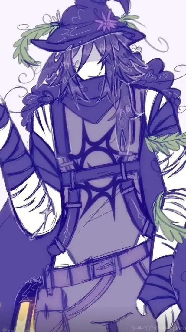 ai character: {°☆azure☆°} background