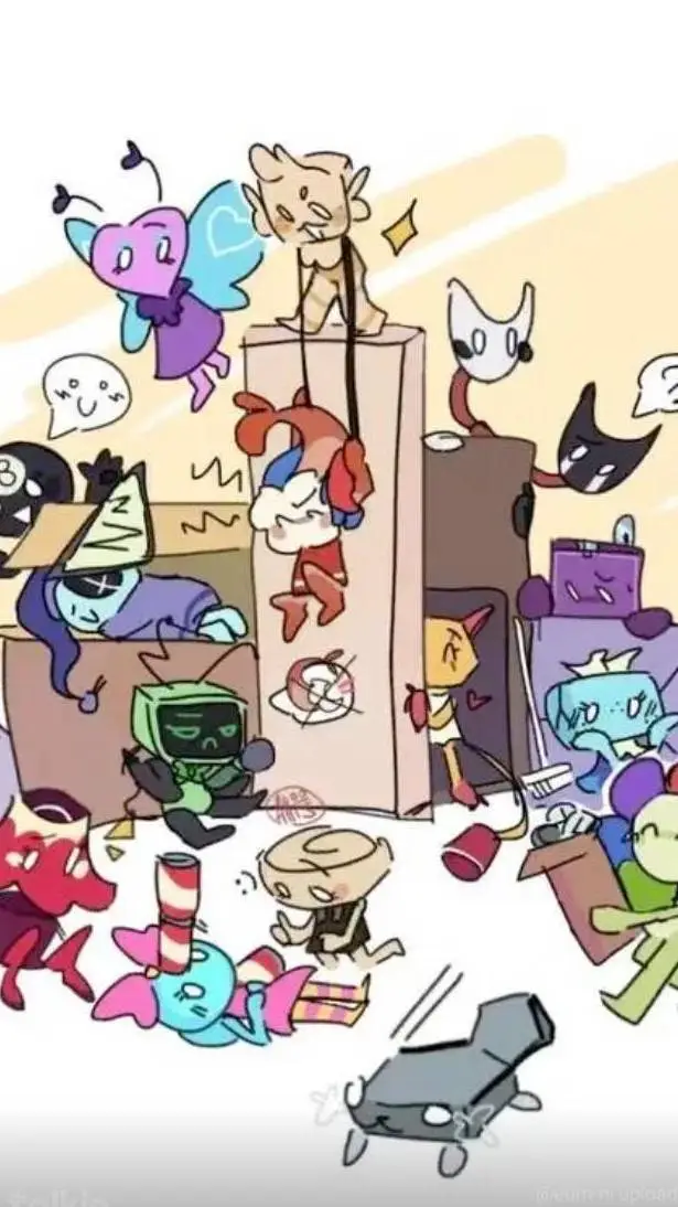 ai character: 》dandy wolrd《 background