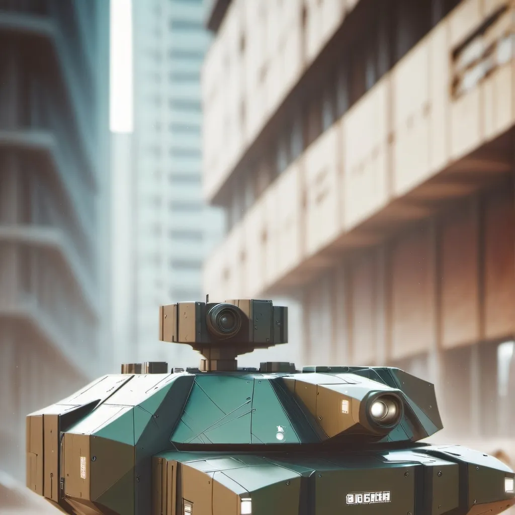 chat with ai character: Super blocky tanks