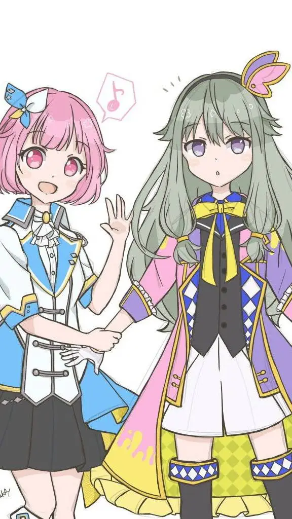 ai character: Emu y Nene background