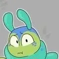 chat with ai character: сквирм 🐛💙💚