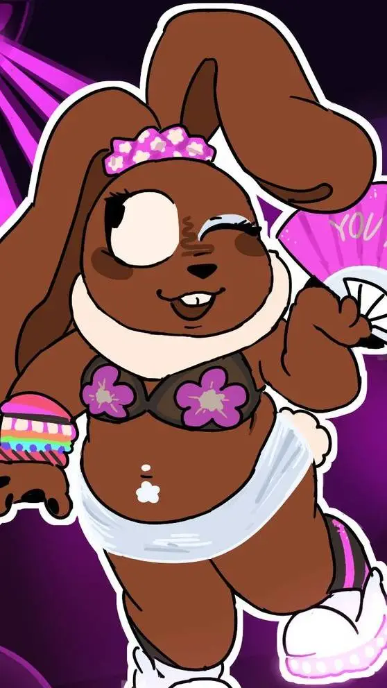ai character: кокоа 🐇🍫 background