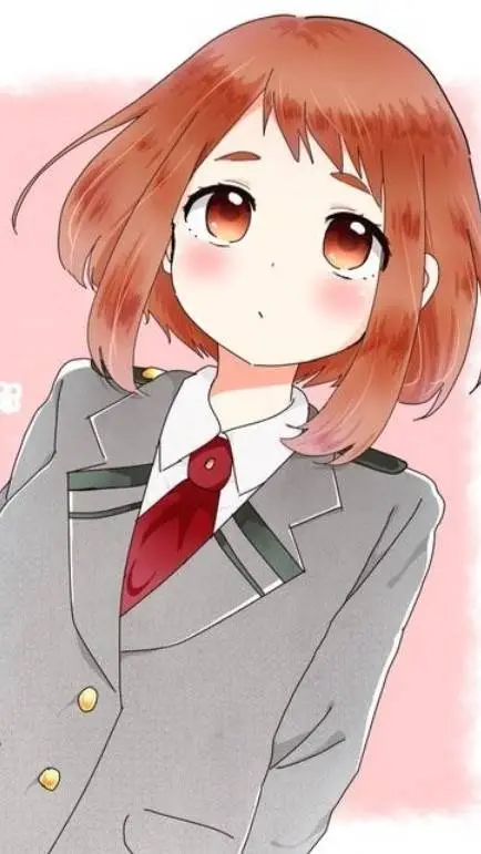 ai character: Ochacho Uraraka  background