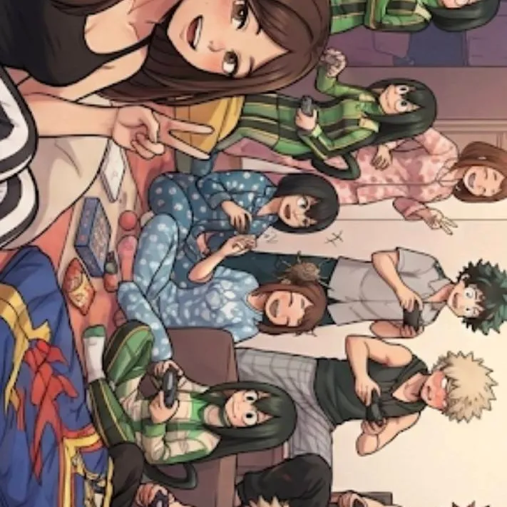 chat with ai character: MHA sleepover 💤