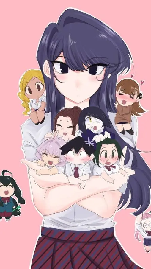 ai character: Komi  background